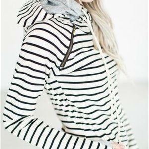 Double Hooded Sweatshirt